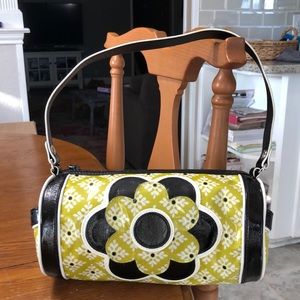 Vera Bradley Baroque Frill Collection Barrel Bag